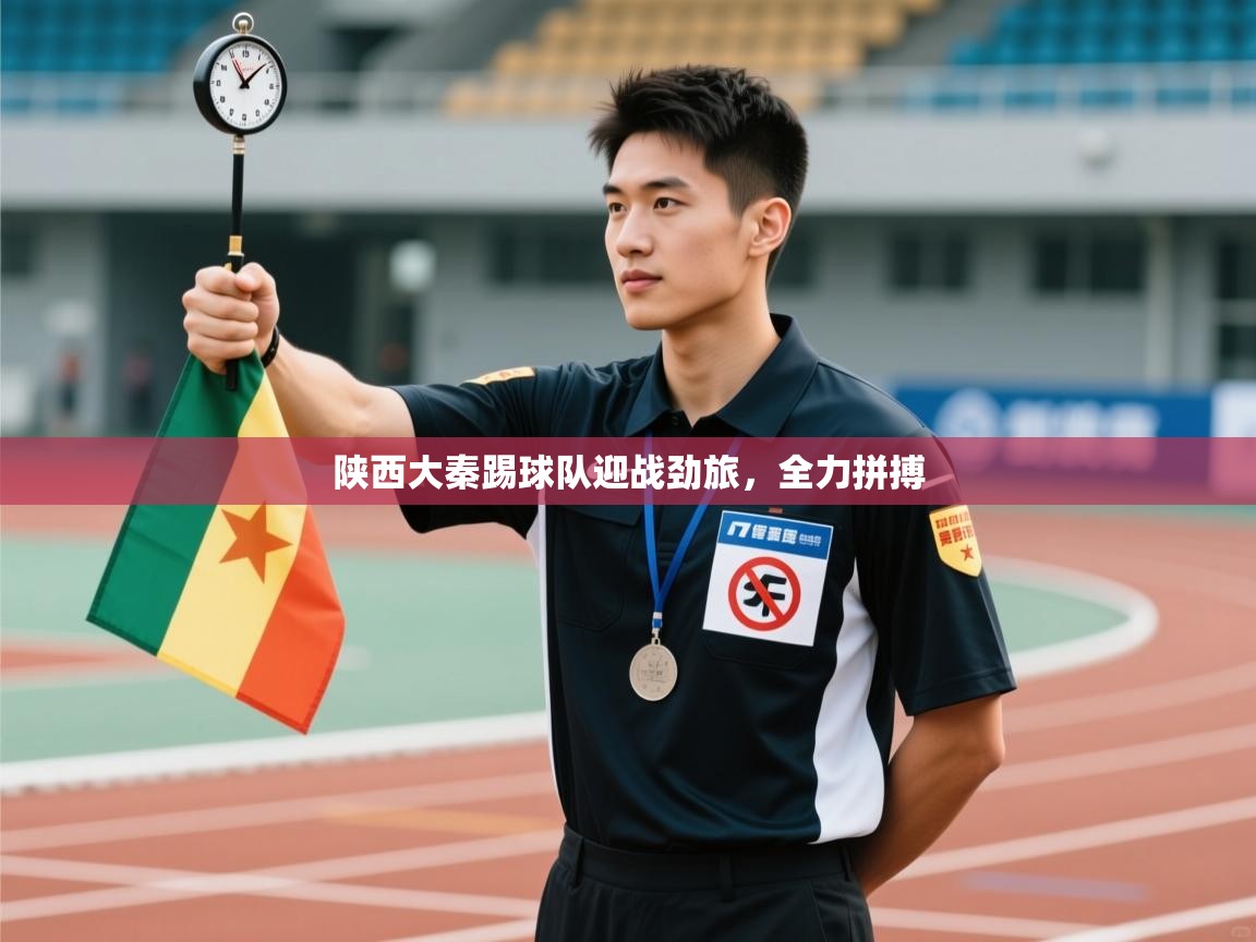 陕西大秦踢球队迎战劲旅，全力拼搏