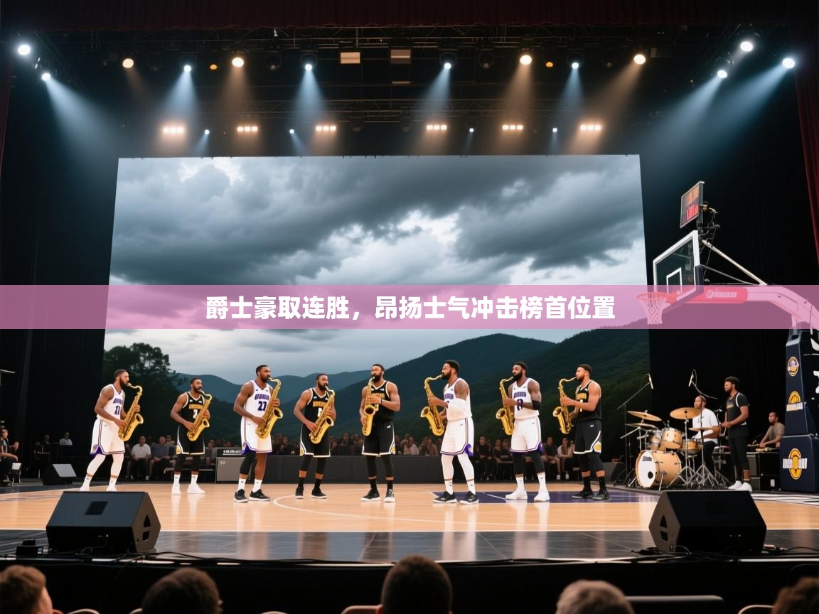 爵士豪取连胜，昂扬士气冲击榜首位置